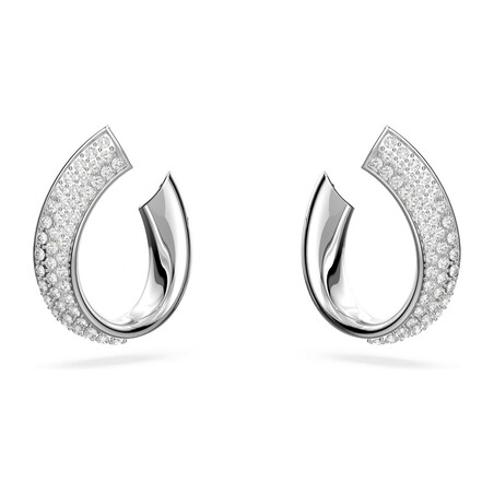 Kolczyki kreole Exist małe Swarovski S1 5637563