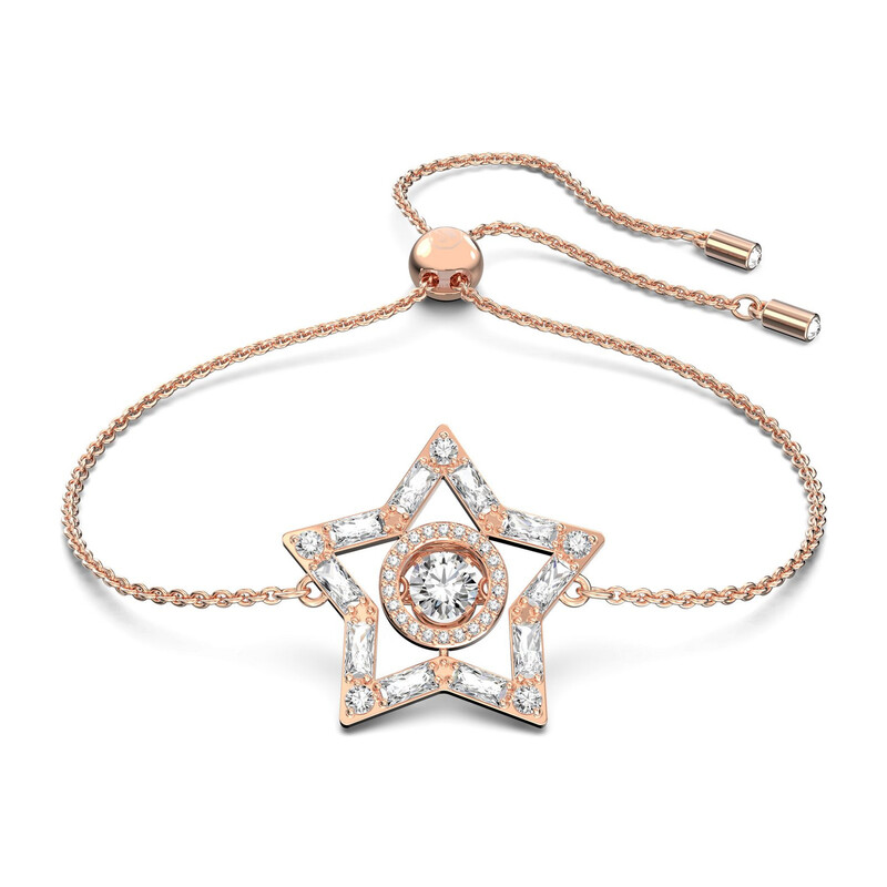 Bransoleta STELLA:BRACELET CZ S WHITE/ROS S1 5617882