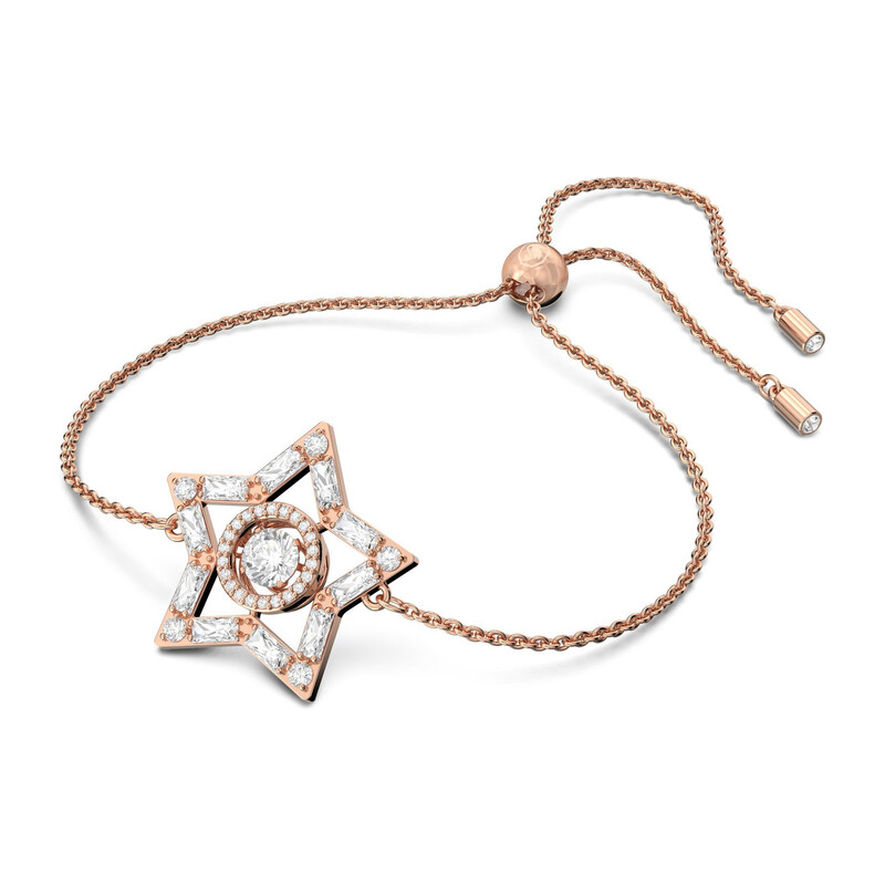 Bransoleta STELLA:BRACELET CZ S WHITE/ROS S1 5617882