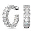 Kolczyki MILLENIA:PE HOOP CLEAR WHITE/RHS S1 5612673