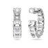 Kolczyki MILLENIA:PE HOOP CLEAR WHITE/RHS S1 5612673