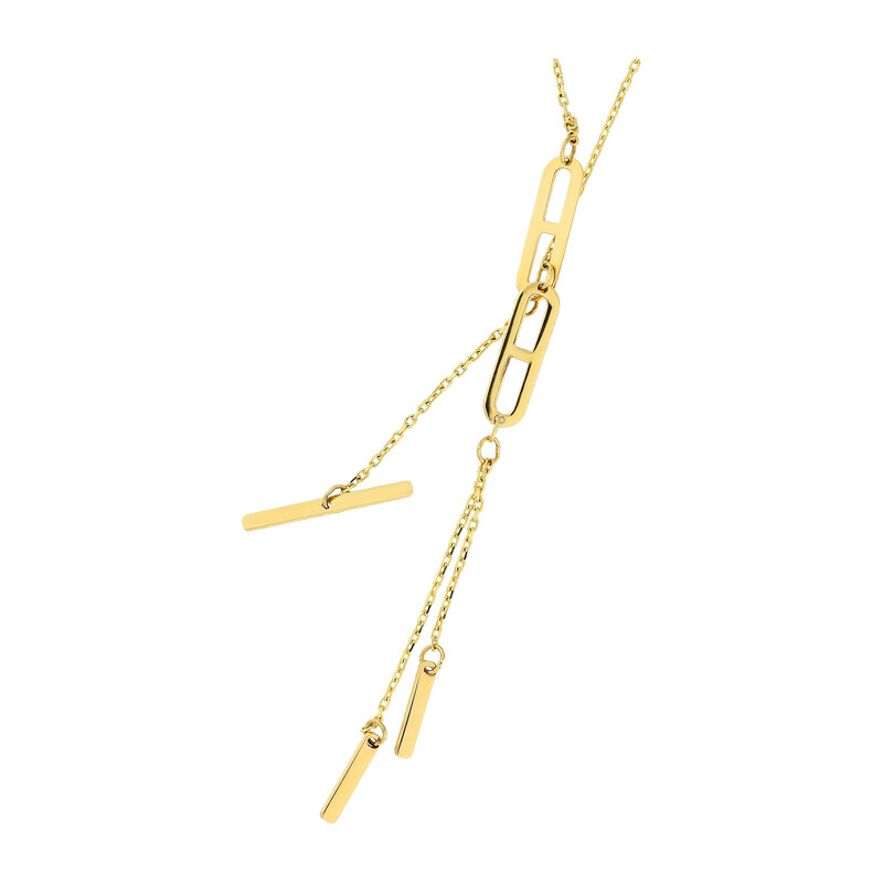 Naszyjnik złoty krawatówka/rolo AR X6FOR12N0267 próba 585