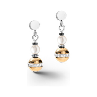 Kolczyki Coeur de lion 1226 Grey-Gold CT 5049-21-1226