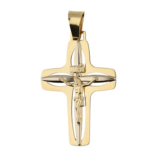 Krzyżyk wizerunek ażur ram.obłe CB C-352 próba 585