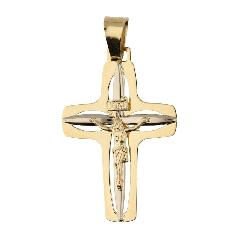 Krzyżyk wizerunek ażur ram.obłe OS 32-C352 próba 585