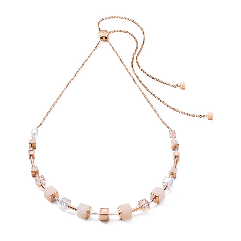 Naszyjnik Coeur de Lion 235 Peach-Rosegold CT 5074-10-0235