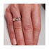 Pierścionek zaręczynowy z diamentem motyw SERCE BE W-276 próba 585 Sezam - 1