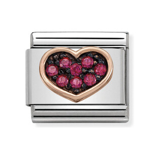 Element link 9K serce czerwone NP 430311 01