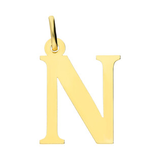 Literka złota N do zawieszenia BC-Litera 2cm-N próba 585