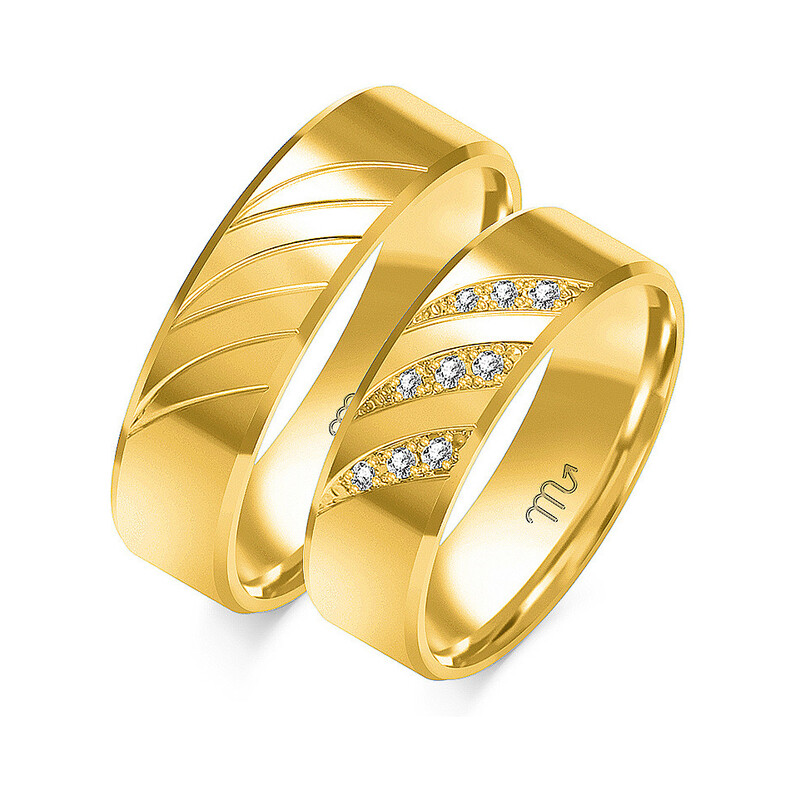 Obrączki ślubne ZO O-241 próba 585