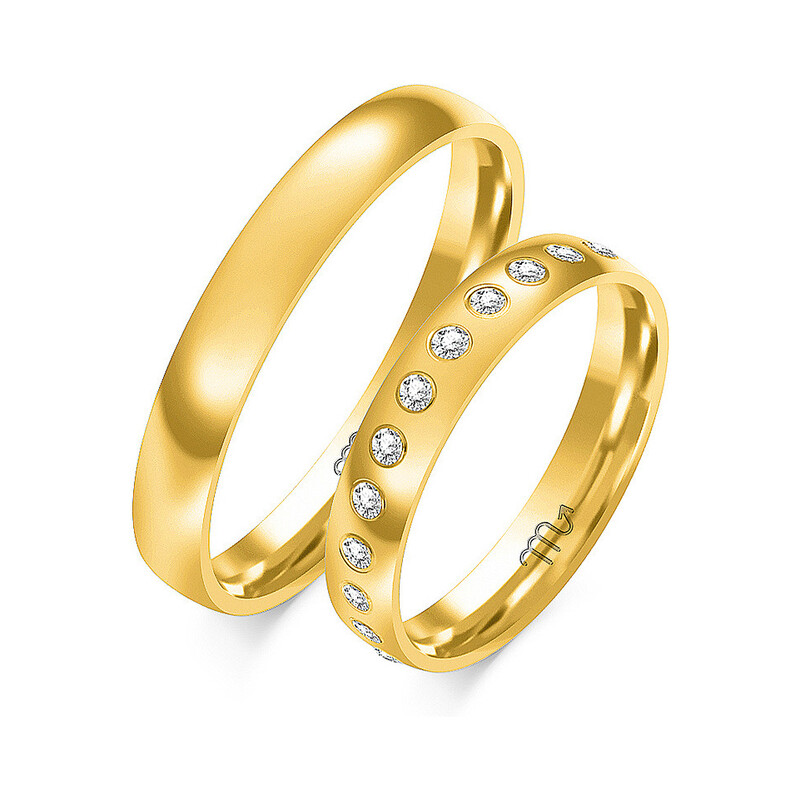 Obrączki ślubne ZO O-276 próba 585