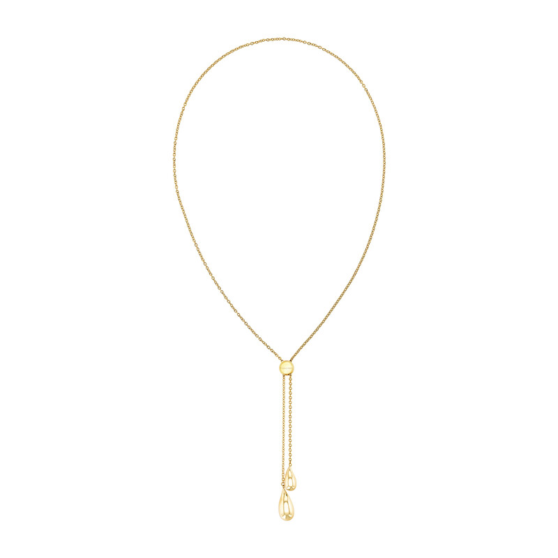Naszyjnik pozłacany Calvin Klein JW 35000087