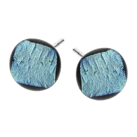 Kolczyki SCHERZO ze szkłem murano/sztyft KQ SZT935 próba 925