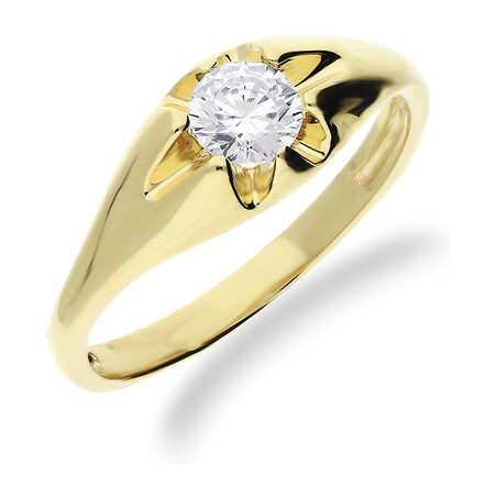 Pierścionek UNICO OS 96-5061 ZIR próba 585