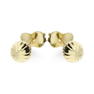 Kolczyki kulki 4mm dis-sztyft AR BSC4-DCBE0004MM-V-76 próba 585 Sezam - 1