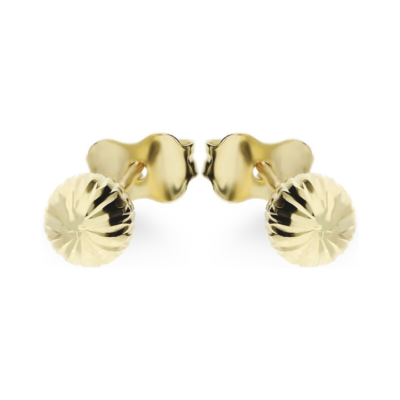 Kolczyki kulki 4mm dis-sztyft AR BSC4-DCBE0004MM-V-76 próba 585 Sezam - 1