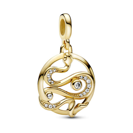 Medalion pavé Pandora ME Wąż PE 762301C01