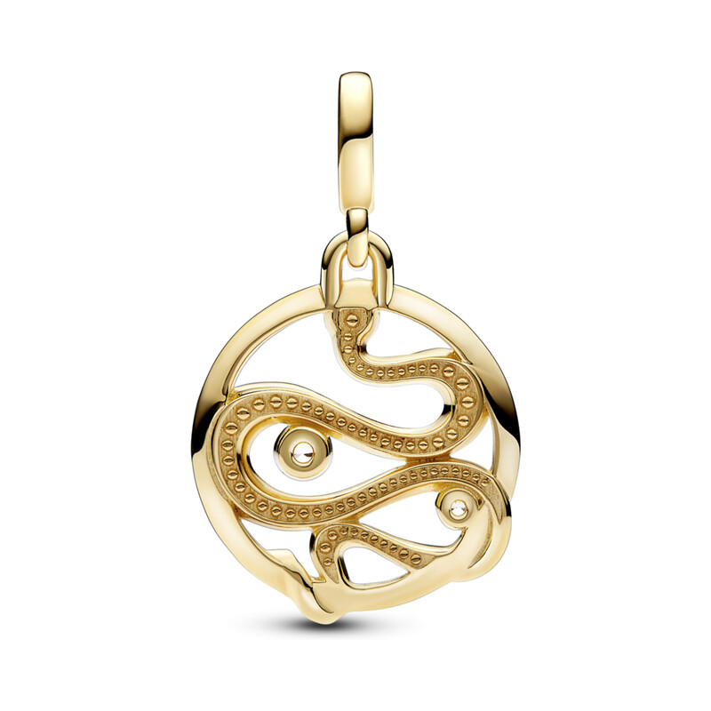 Medalion pavé Pandora ME Wąż PE 762301C01