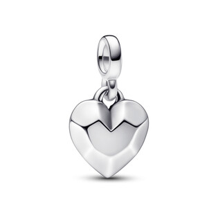 Mała zawieszka Pandora ME Fasetowane serce PE 792305C00 próba 925