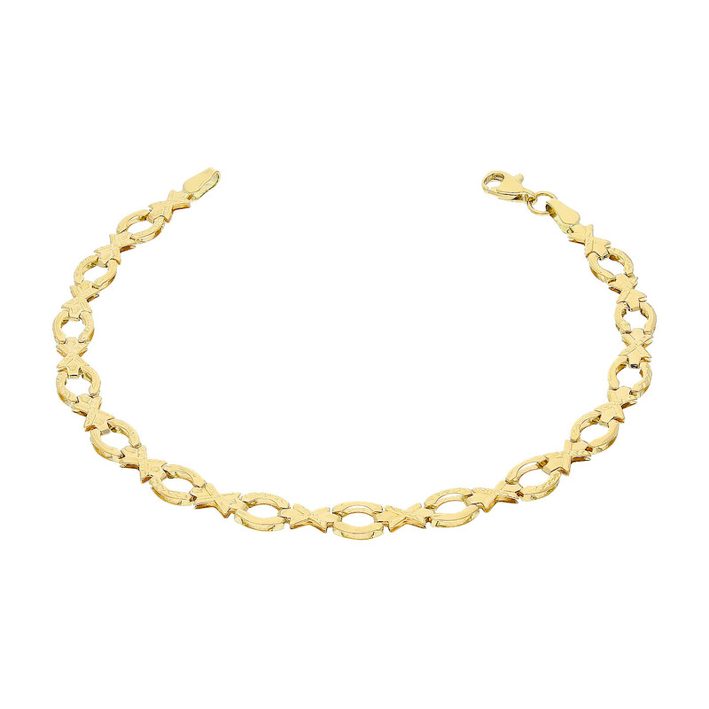 Bransoleta złota damska AR VXXOSB0410-III-DC-III próba 585