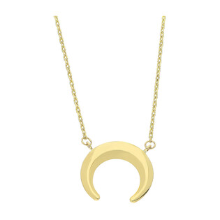 Naszyjnik złoty półksiężyc/rolo AR X5FOR6N3462 próba 375