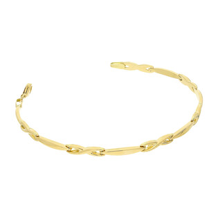 Bransoleta złota infinity i kreski AR XXSTB13682-DC-2 próba 585