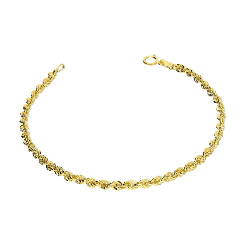 Bransoleta złota splot korda DJ COV 060 próba 585