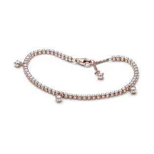 Bransoleta PANDORA ROSE łańcuszkowa PE 582401C01