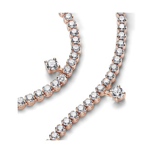 Bransoleta PANDORA ROSE łańcuszkowa PE 582401C01