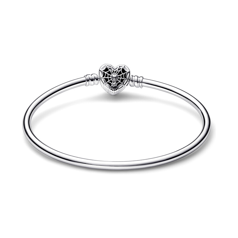 Pandora Moments Marvel Bransoletka bangle z zapięciem z maską Spider-Mana 592324C01 próba 925