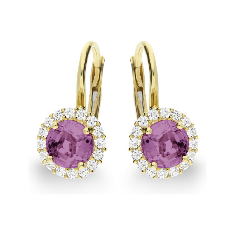 Kolczyki markiza okrągła b+f/ang.zap. OS 96-3137 AME próba 585