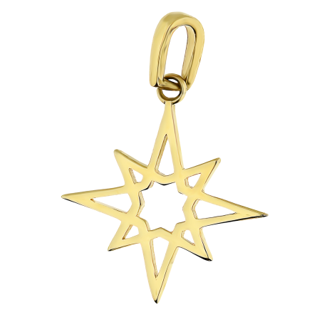 Zawieszka gwiazda polarna ramka MZ T5-P-ES-1280 próba 375