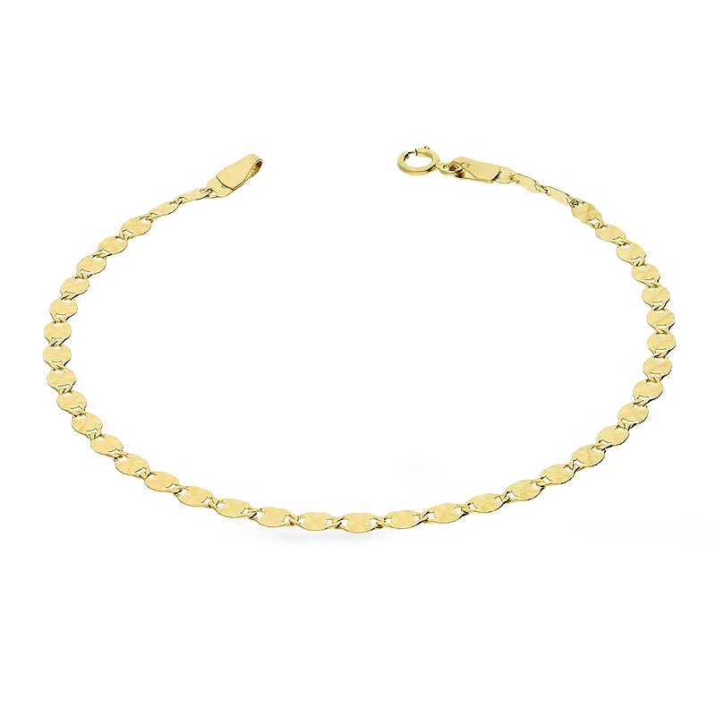 Bransoleta złota splot blaszki grawerowane OS FLMPWB-F 040 dis próba 585