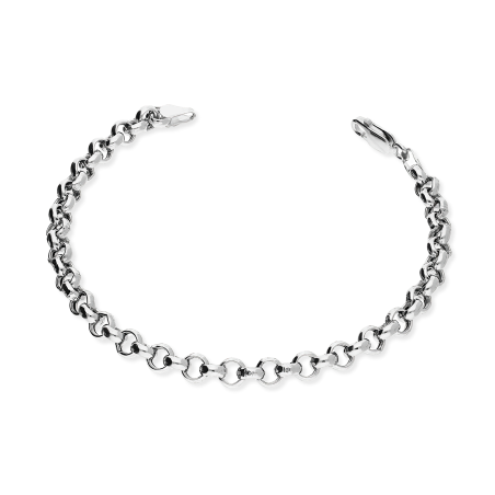 Bransoleta srebrna splot rolo big NI CVUOTO-RL50 ROD próba 925