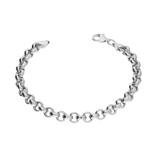 Bransoleta srebrna splot rolo big NI CVUOTO-RL60 ROD próba 925