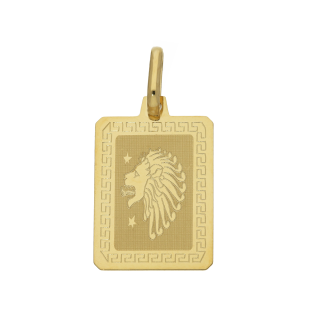 Wisiorek złoty zodiak Lew próba 585