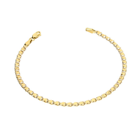 Bransoleta serca blask na taśmie ażur AR XNC0019 próba 585