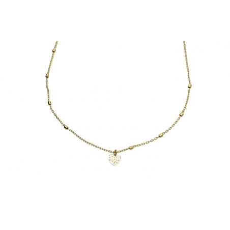 Naszyjnik damski serduszko AR VX6FOR6N200676-YW-DC próba 375
