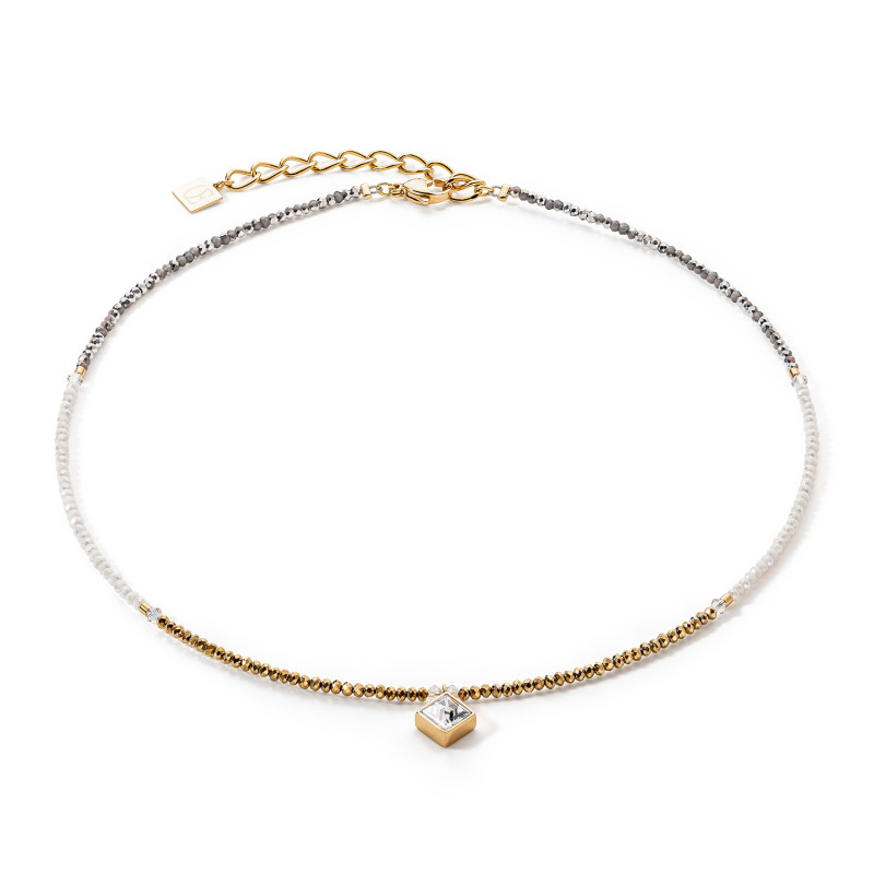 Naszyjnik Coeur de Lion 1816 Crystal-Gold CT 6006-10-1816