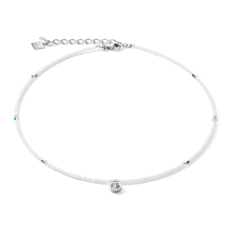 Naszyjnik Coeur De Lion 1417 White-Silver CT 5033-10-1417