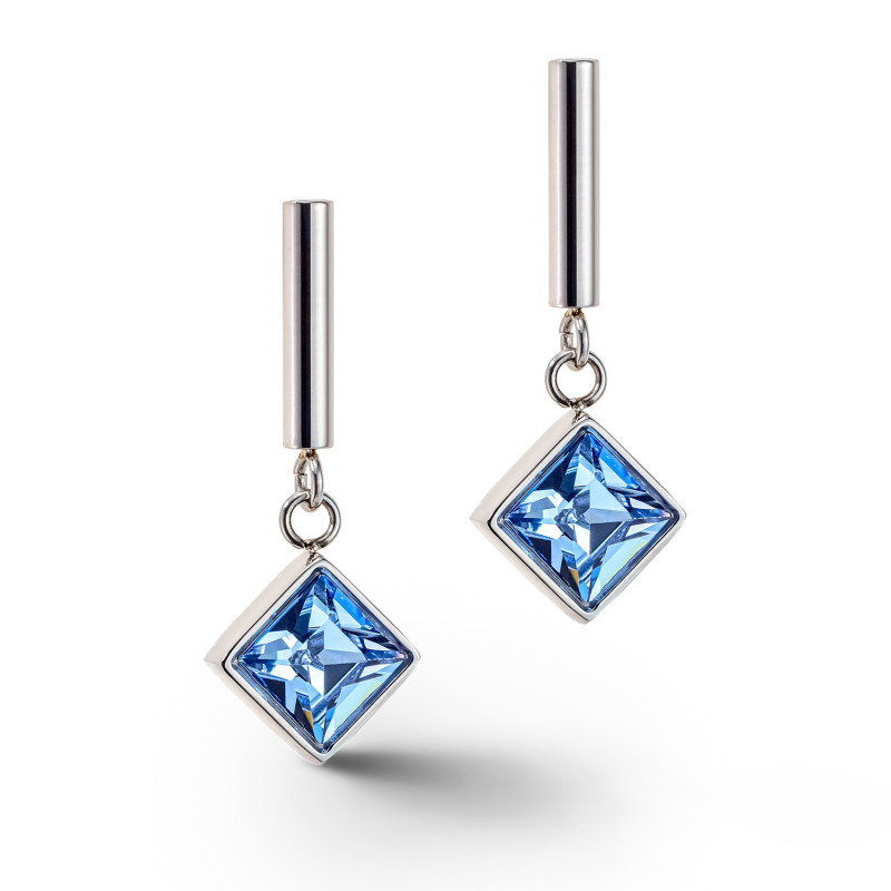 Kolczyki Coeur de Lion 0741 Light Blue-Si CT 6006-21-0741