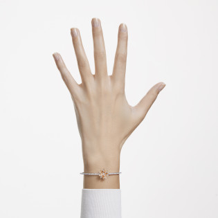 Bransoleta ETERNAL FLOWER SOFT REDBL/MIX M S1 5643046