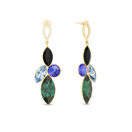 Kolczyki Spark Carmen Gold CQ KCG4228MIX1EM próba 925