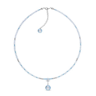 Naszyjnik srebrny Spark Fino CQ NC6430AQSH3AQM próba 925