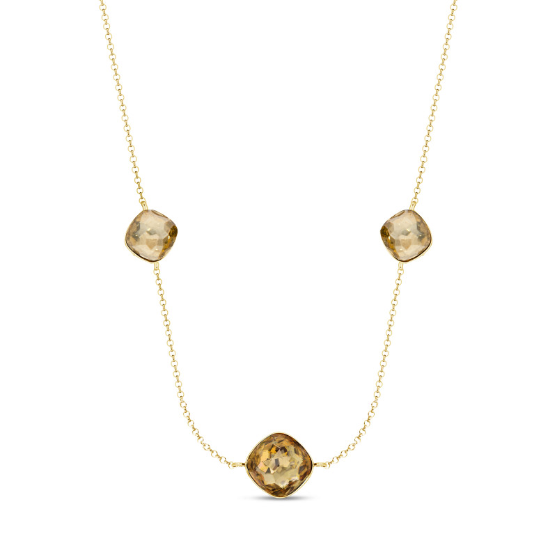 Naszyjnik Spark Fantasy Triple Gold CQ NG44833LCTGS próba 925