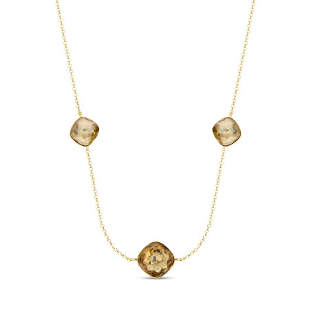 Naszyjnik Spark Fantasy Triple Gold CQ NG44833LCTGS próba 925