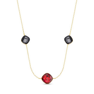 Naszyjnik pozłacany Spark Fantasy Triple Gold CQ NG44833SCSN próba 925