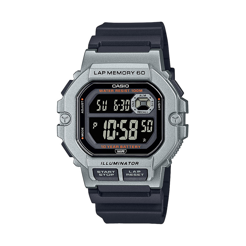 Męski Zegarek Casio WS-1400H-1BVEF Klasyczny - JubilerSezam.pl