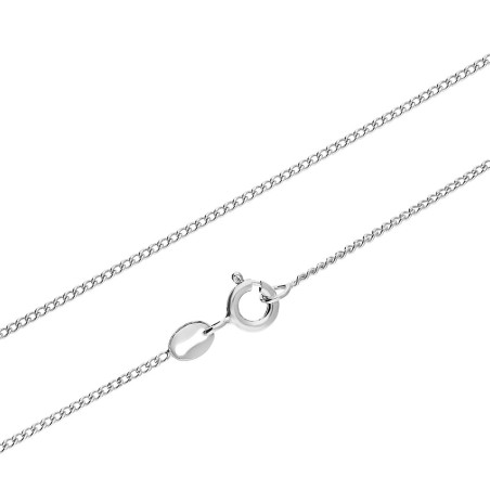 Łańcuszek srebrny pancer