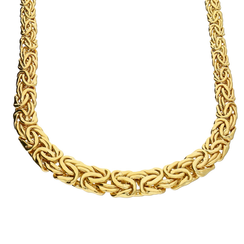 Naszyjnik taśma płaski królewski poszerzan PY P10S-35N próba 375